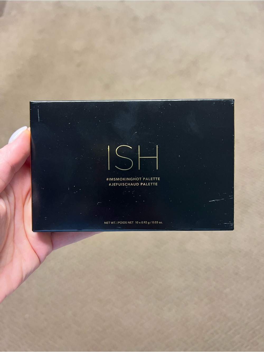 ISH Black & Gold #ImSmokingHot Eyeshadow Palette
